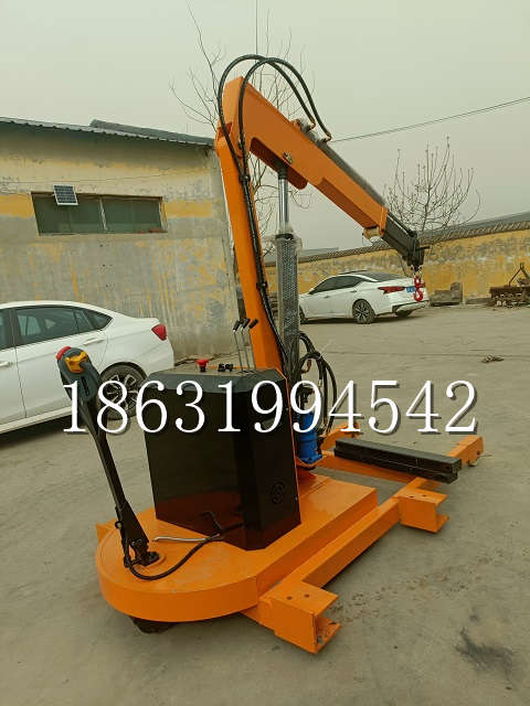 本溪市自卸车厢随车吊 自制轮式四不像起重机 四驱平板吊 5吨 贵盛